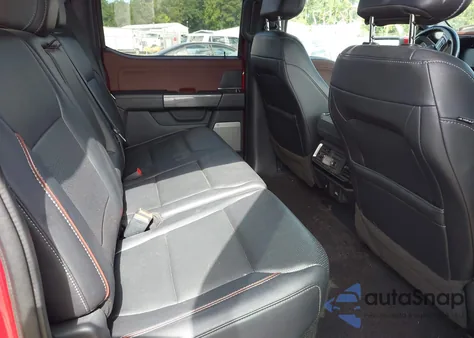 2022 Ford F-150 Lariat from USA, damaged, VIN 1FTEW1CP4NFA06648